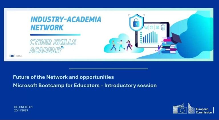 Q-Helix Alliance at the –Academia Network Meeting Cyber Skills Academy news4